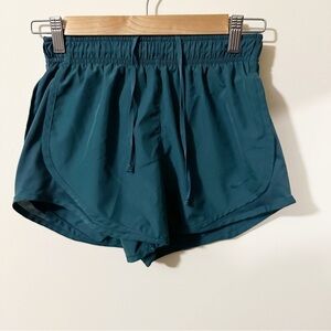 Nike Dri Fit Womens Green Tempo Running Shorts Size XS Athletic